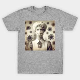 The Spanish Flu Nurse T-Shirt